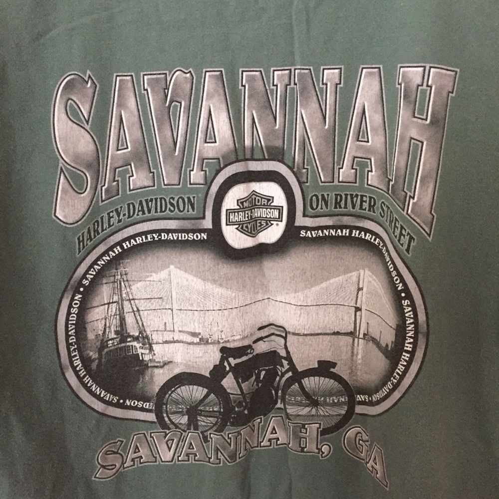 SOLD Vintage Harley Davison Tee - Picture 6 of 7